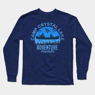 Camp Crystal Lake Adventure Awaits Long Sleeve T-Shirt